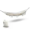 Gardeon Hanging Hammock Swing Bed Tassel Camping Outdoor Chair Cotton Cream -AU Camping Equipment Sales qXOKGhToDA7Es9u2skV PsciU