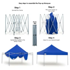 Gazebo Tent Marquee 3x3 PopUp Outdoor Wallaroo - Blue -AU Camping Equipment Sales rKRx9VNtmK3SEpMZuAAo a9zM