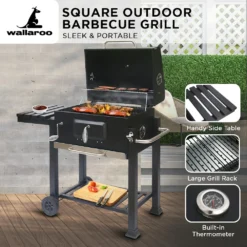 Wallaroo Square Outdoor Barbecue Grill BBQ -AU Camping Equipment Sales rLU8snBXDvTKRoQ6nAO346UBg