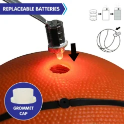 Kahuna Basketball L.E.D Glow Light Up Trampoline Ball -AU Camping Equipment Sales s2UznDADKgMoZcnf rRleNgHQ