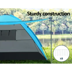 Weisshorn Camping Tent Beach Tents Hiking Sun Shade Shelter Fishing 2-4 Person -AU Camping Equipment Sales s2tG2ArA7g9gNeBZEn8kwUGCc