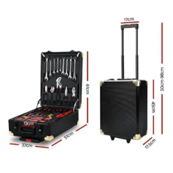 Giantz 816 Pcs Tool Kit Set Box Trolley Case Mechanics Toolbox Portable DIY -AU Camping Equipment Sales si9iijNUGWKK3wQ2G9IvYaQkE