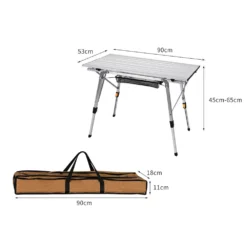 Levede Camping Table Roll Up Folding Portable Aluminium Outdoor BBQ Desk Picnic 12 Levede Camping Table Roll Up Folding Portable Aluminium Outdoor BBQ Desk Picnic -AU Camping Equipment Sales tifK8gvhf0 fNLWxqIaggDYN0