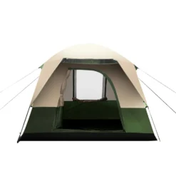 Weisshorn Family Camping Tent 4 Person Hiking Beach Tents Canvas Ripstop Green -AU Camping Equipment Sales u2jNoFnbwMP1XvRWdr1WMqa6o