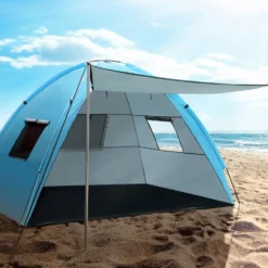 Weisshorn Camping Tent Beach Tents Hiking Sun Shade Shelter Fishing 2-4 Person -AU Camping Equipment Sales uM3YpE NbrpM gvSJXnxAlmng