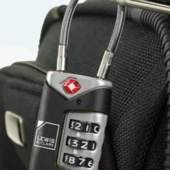 Lewis N. Clark TSA Approved Easy Set Combination Luggage Lock W Steel Cable -AU Camping Equipment Sales vMVXkEnOPz6NIkTioxTxkqJ Y
