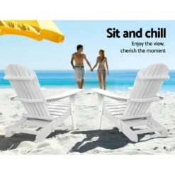 Gardeon Outdoor Chair Beach Chairs Wooden Adirondack Sun Lounge Lounger Day Bed Patio Garden Furniture Foldable Ottoman Gardeon -AU Camping Equipment Sales wETWi1VaaDJ7Yl1lVzdXedT34