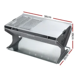 Grillz Portable Fire Pit BBQ Outdoor Charcoal Heater -AU Camping Equipment Sales wwvviJi3tbDesSInopFk6tSfc