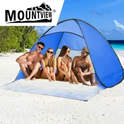 Mountview Pop Up Beach Tent Caming Portable Shelter Shade 4 Person Tents Fish -AU Camping Equipment Sales x3uiLPpQazTzyHxqdd0MtAmtc