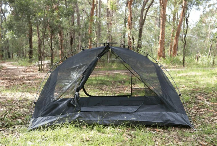 Tasman 2-Person Tent Camping Hiking Festival Pop Up Sleeping - Blue 6 Tasman 2-Person Tent Camping Hiking Festival Pop Up Sleeping - Blue - Image 4