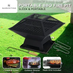 Wallaroo Outdoor Fire Pit For BBQ, Grilling, Cooking, Camping- Portable -AU Camping Equipment Sales xI1xTZuD4eXUX1n dy0v9XbxQ