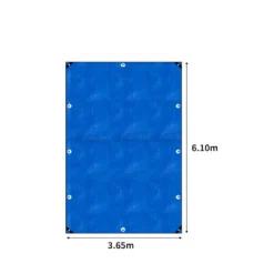 Manan Heavy Duty Tarp Tarpaulin 200GSM Camping Tent Cover Waterproof 3.65x6.10m 12 Manan Heavy Duty Tarp Tarpaulin 200GSM Camping Tent Cover Waterproof 3.65x6.10m -AU Camping Equipment Sales xZUmiYOID0WDaxUj6o7 AJQS0