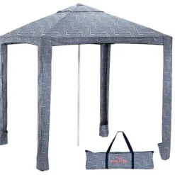 BR Portable Beach Cabana Tent Sun Shelter 180cm UPF50 Outdoor W/ Carry Bag Kabana