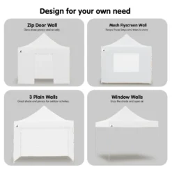 Gazebo Tent Marquee 3x3 PopUp Outdoor Wallaroo White -AU Camping Equipment Sales yme6hKoFUGF13q6h9fa8fRIEg