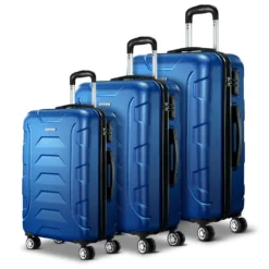Wanderlite 3pc Luggage Travel Sets Suitcase Trolley TSA Lock Blue 12 Wanderlite 3pc Luggage Travel Sets Suitcase Trolley TSA Lock Blue -AU Camping Equipment Sales zZi9g4E9lK maVMKc0 RsS5j8